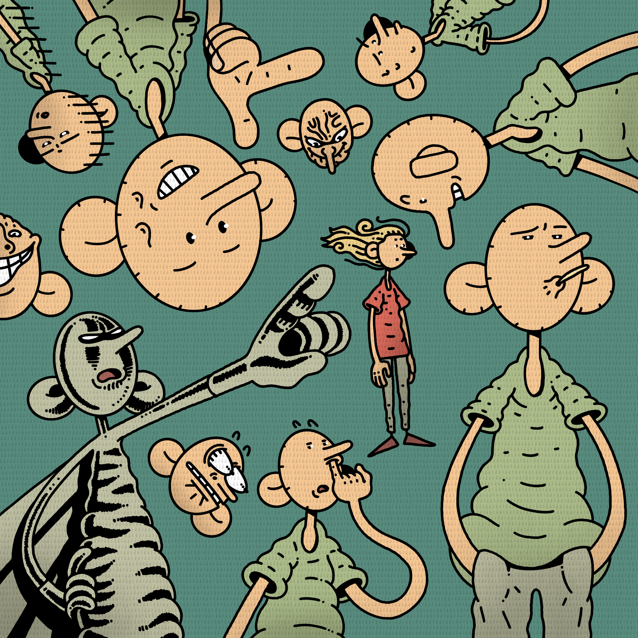 Anteprima illustrata della sezione Chi sono